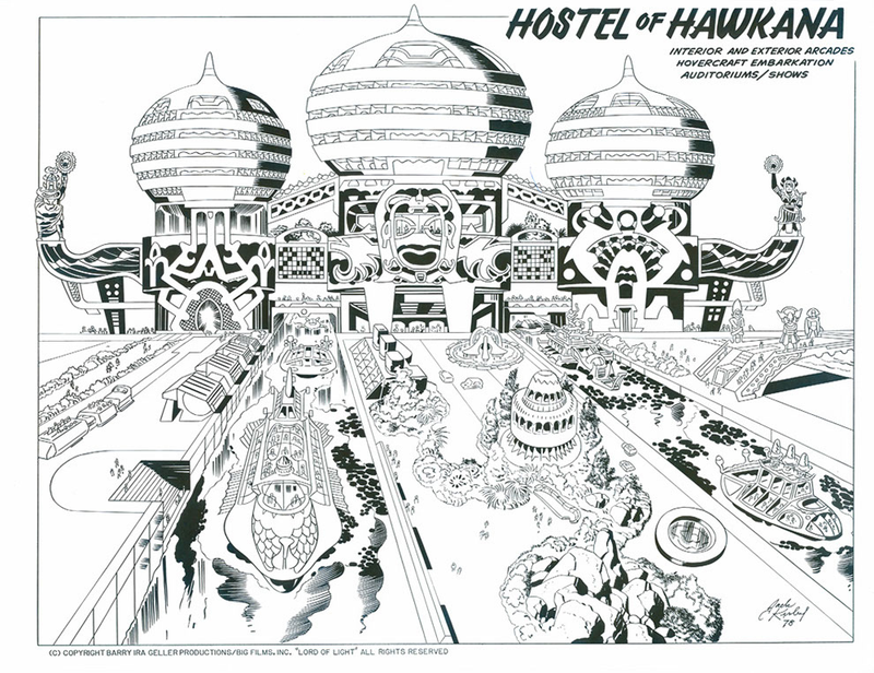 Illustration for article titled Lost Jack Kirby storyboards show the insane world that could have been Argo